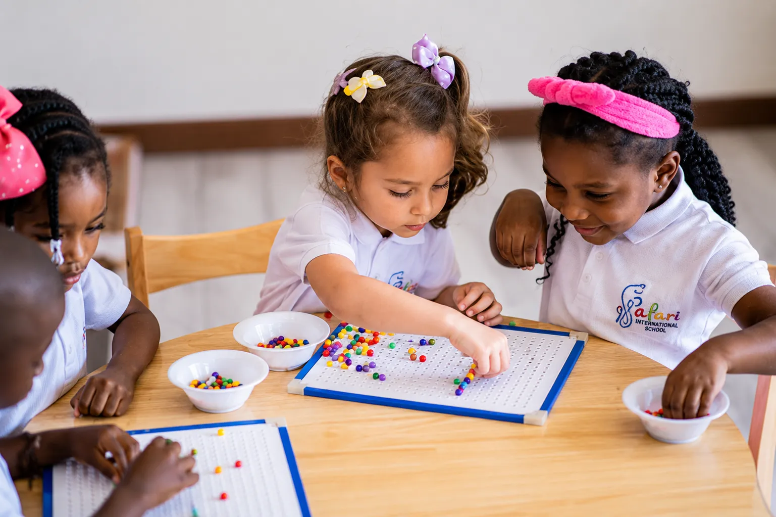 International children at Safari International School