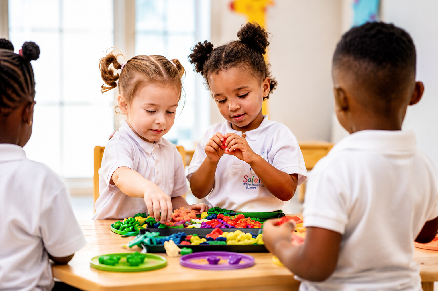 Warm, responsive care for young children at Safari International School