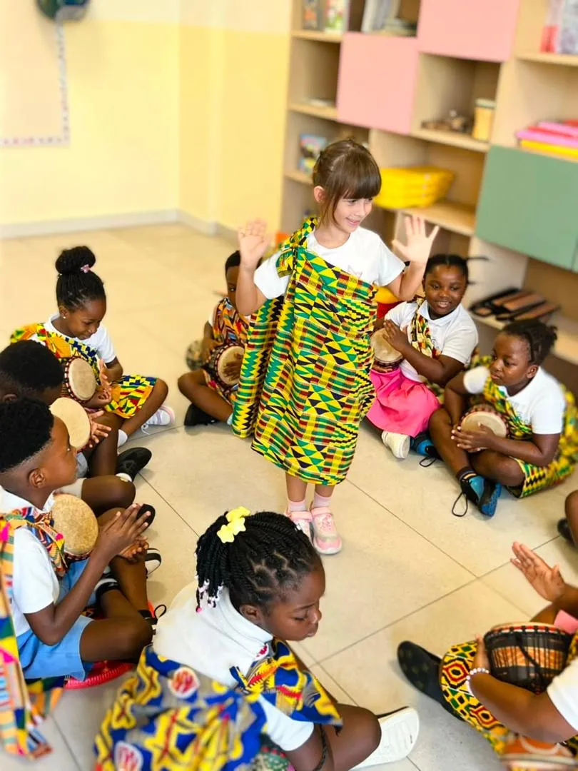 Diverse children thriving together at Safari International School