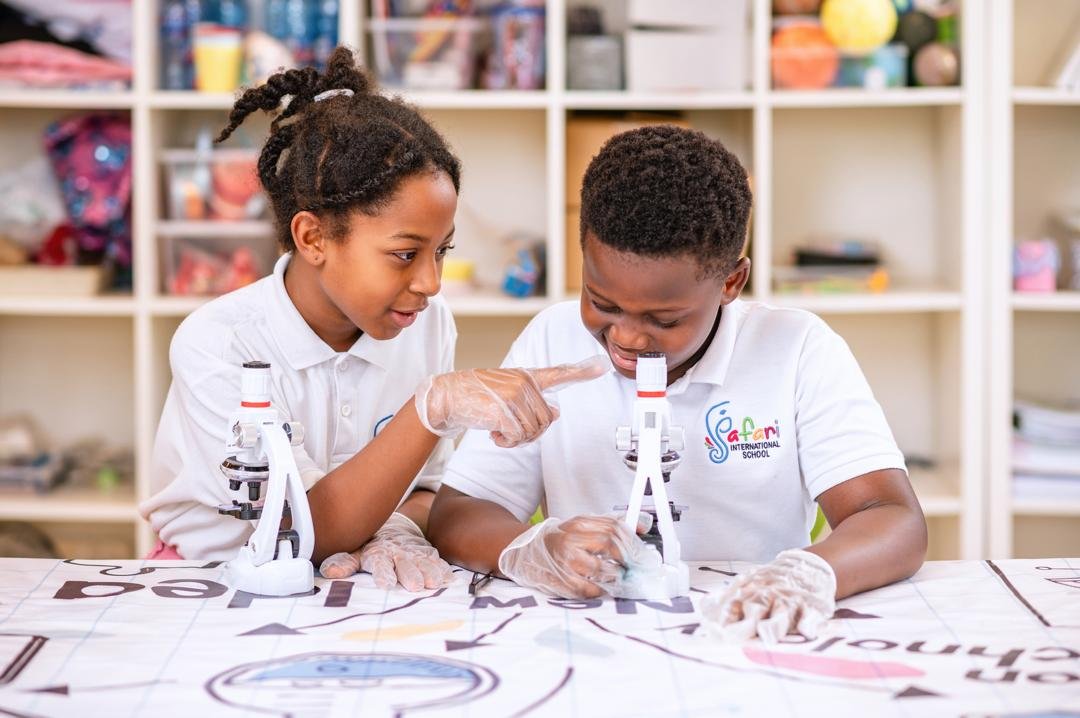 Expert teachers at Safari International School