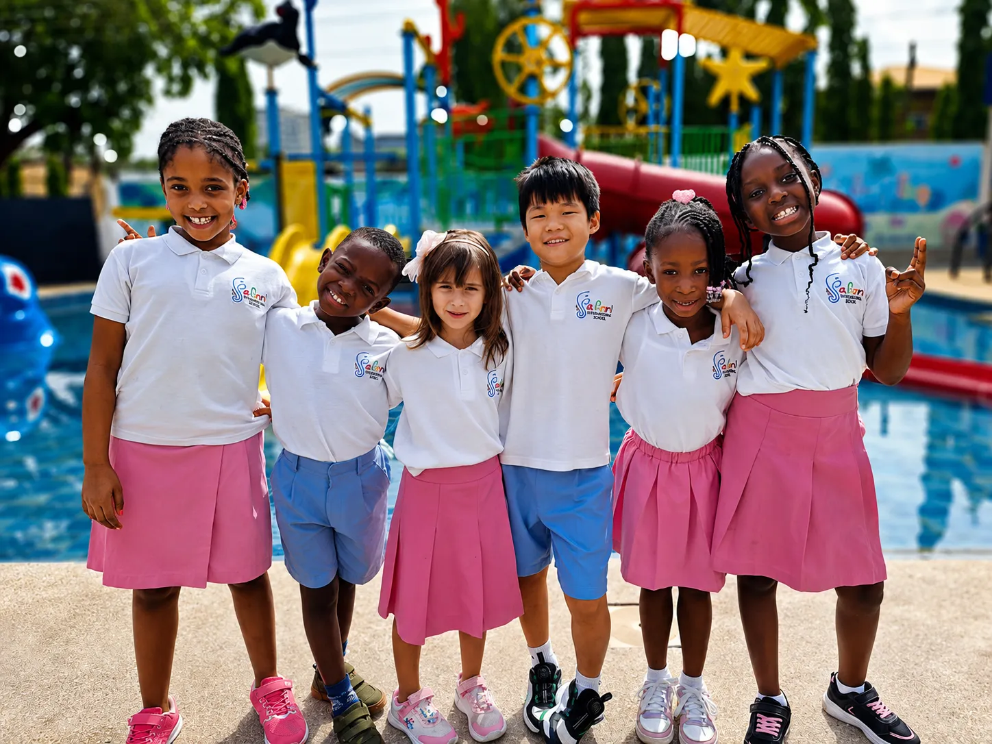 Students excelling academically at Safari International School