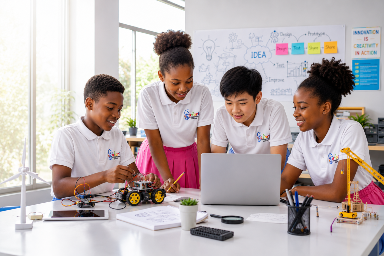 Design and innovation at Safari Secondary School
