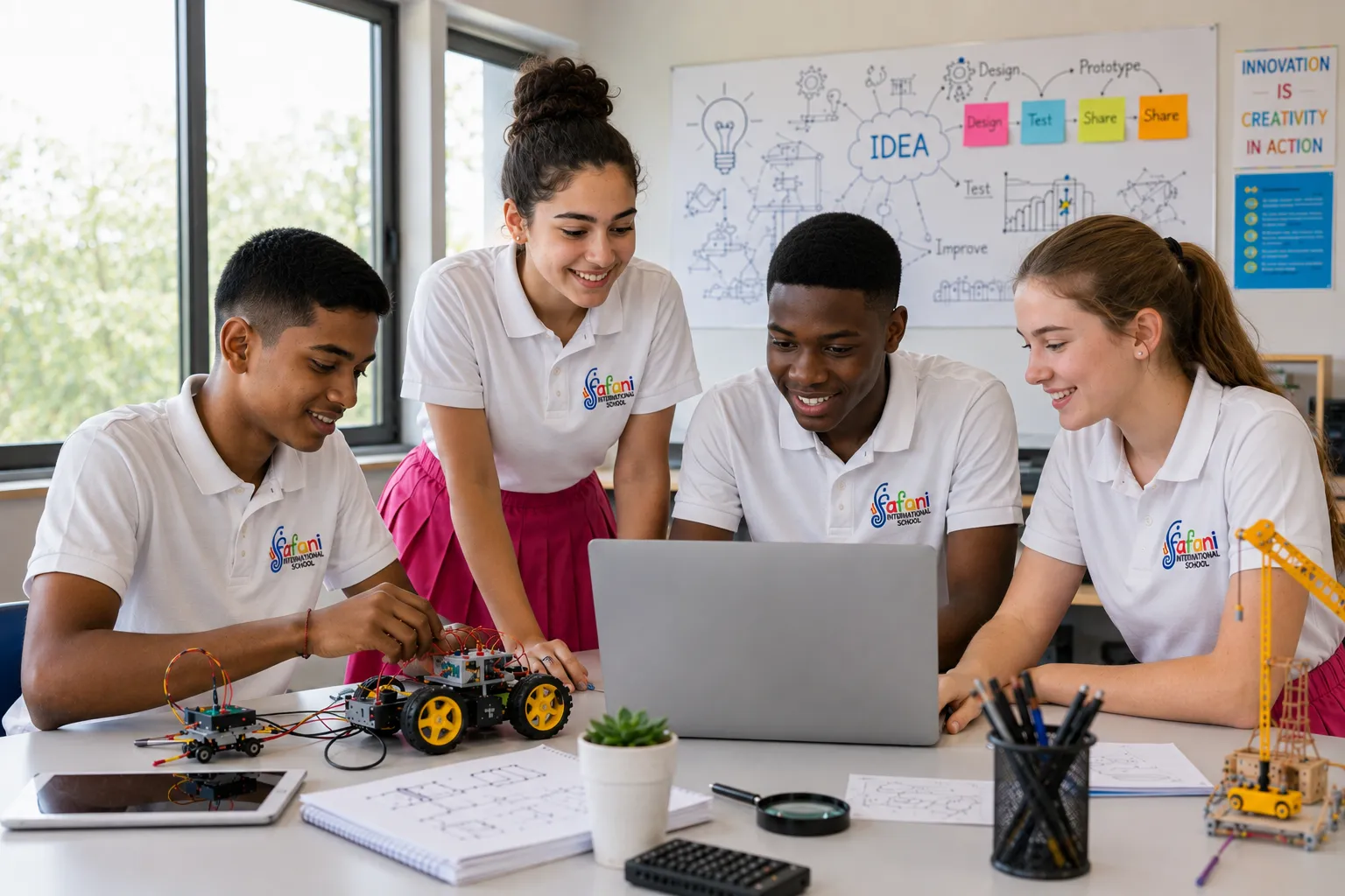 Design and innovation at Safari Secondary School