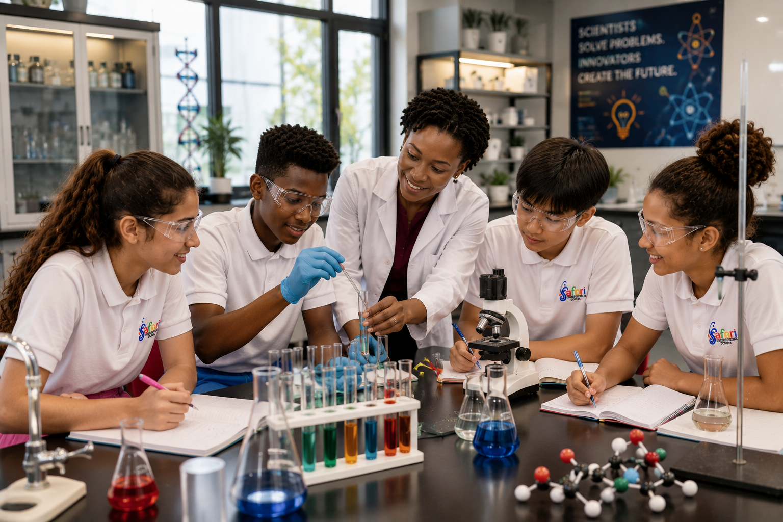 Expert faculty at Safari Secondary School