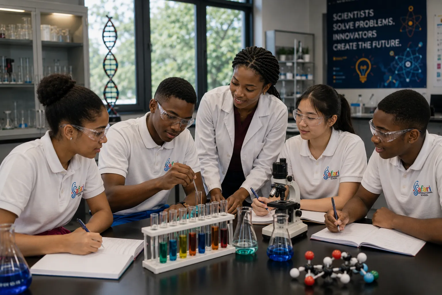 Expert faculty at Safari Secondary School