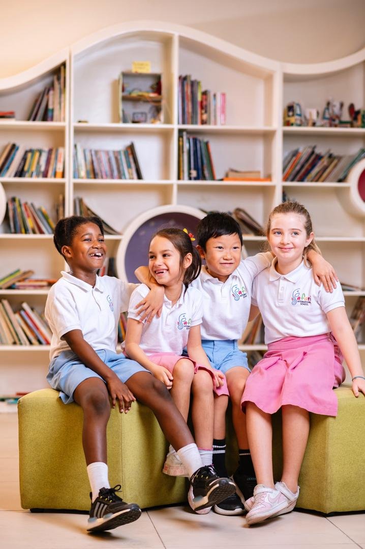 Confident young leaders at Safari International School